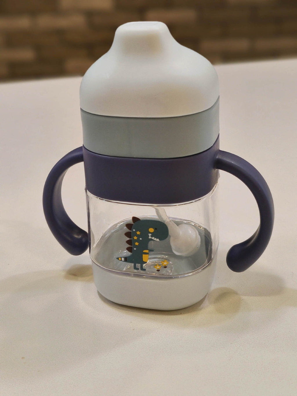 Baby Duckbill Straw Cup – Drop-Resistant Cartoon Water Bottle | Baby Bliss BD