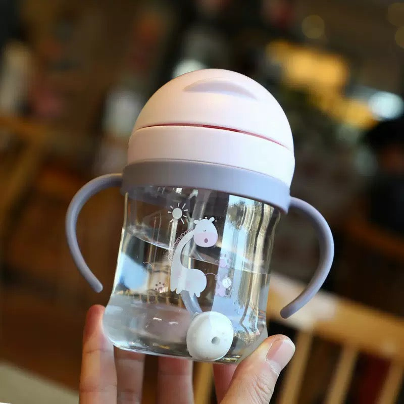 Baby Straw Cup with Gravity Ball – Anti-Choke & Anti-Fall | Baby Bliss BD