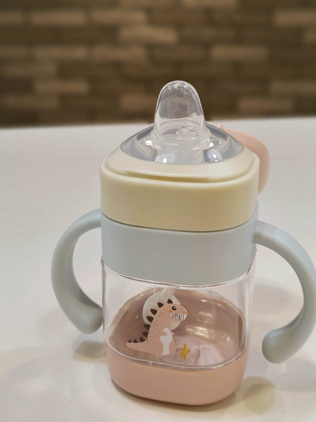 Baby Duckbill Straw Cup – Drop-Resistant Cartoon Water Bottle | Baby Bliss BD