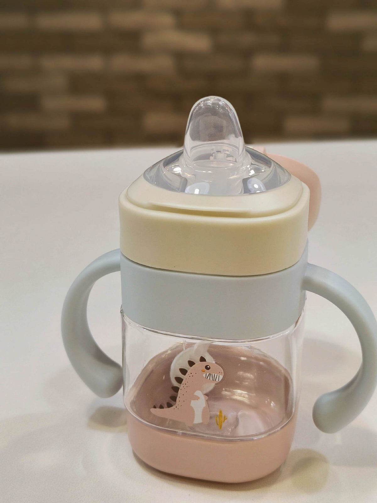 Baby Duckbill Straw Cup – Drop-Resistant Cartoon Water Bottle | Baby Bliss BD
