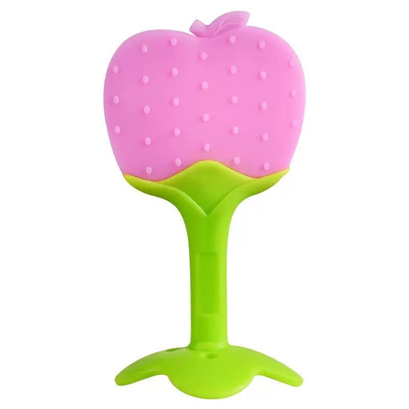 Baby Silicone Fruit Teether – Safe Newborn Teething Toy with Box | Baby Bliss BD