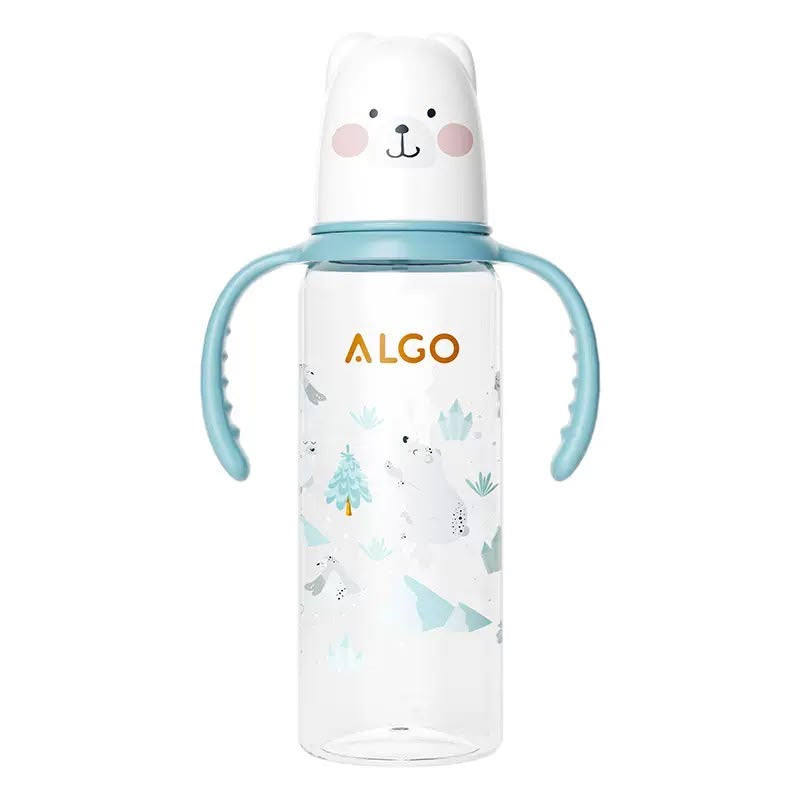 ALGO Baby Feeding Bottle 240ml – Anti-Flatulence with Handle | Baby Bliss BD