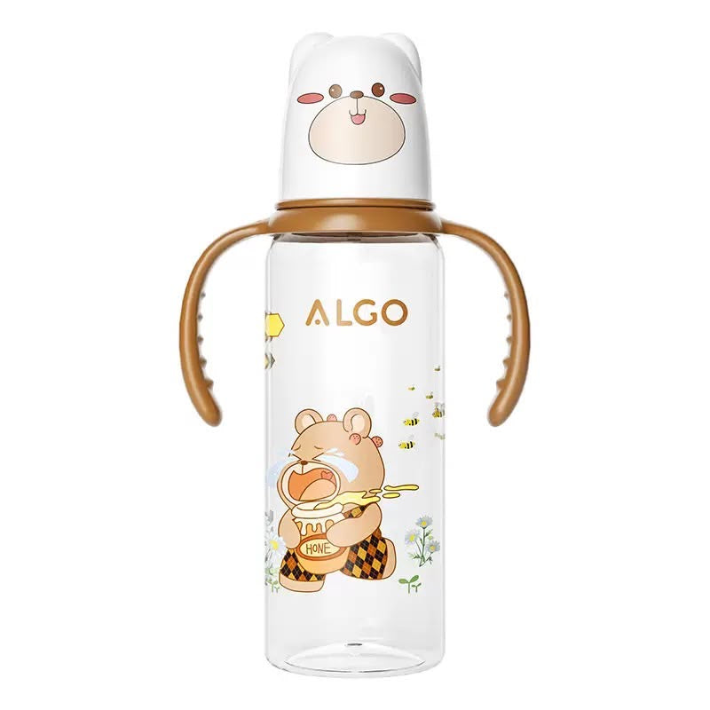 ALGO Baby Feeding Bottle 240ml – Anti-Flatulence with Handle | Baby Bliss BD